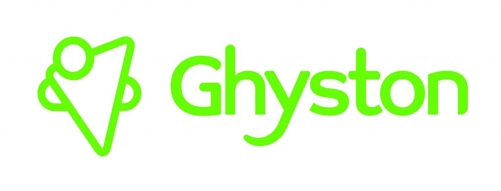 Ghyston logo in green