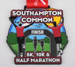 metal of the Southampton 10K