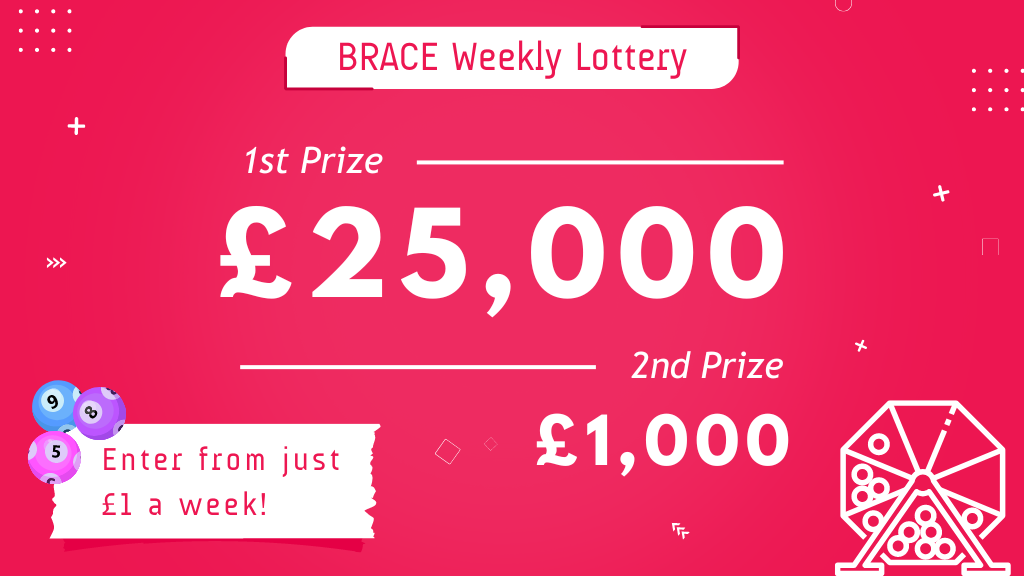 BRACE Lottery Graphic Website