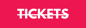 A red background and white text that says 'TICKETS' with a strikethrough.