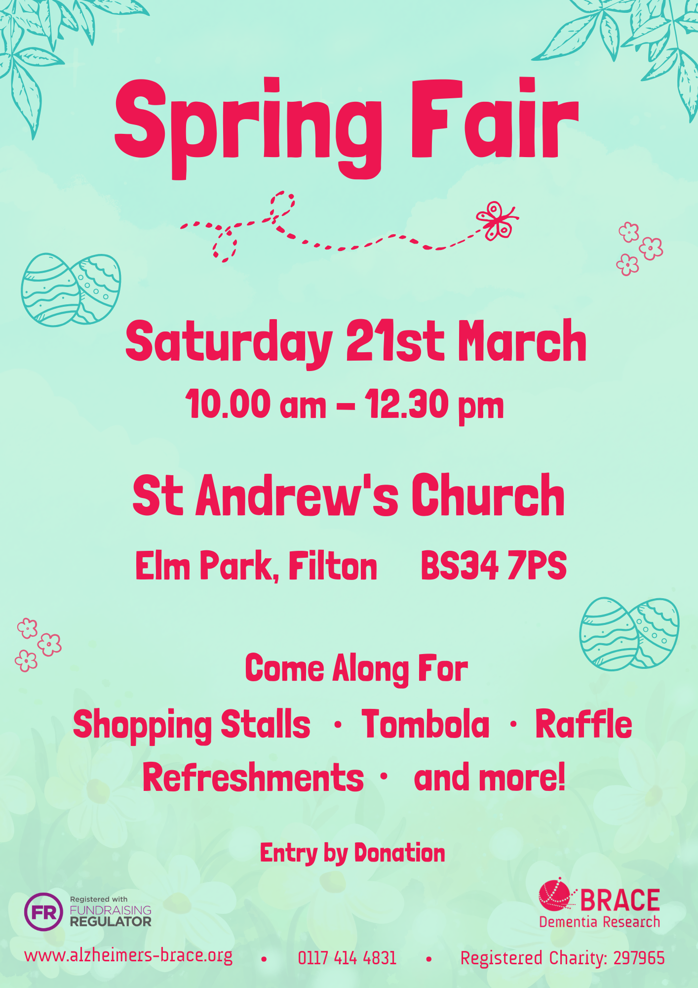BRACE Spring Fair - BRACE Alzheimer's Research