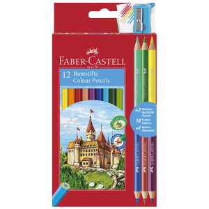 Faber-Castell Buntstifte Colour Pencils: 12 Pack