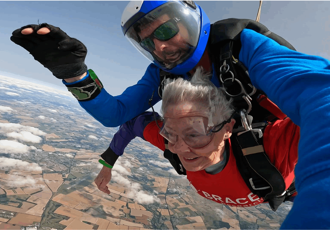Skydive for BRACE
