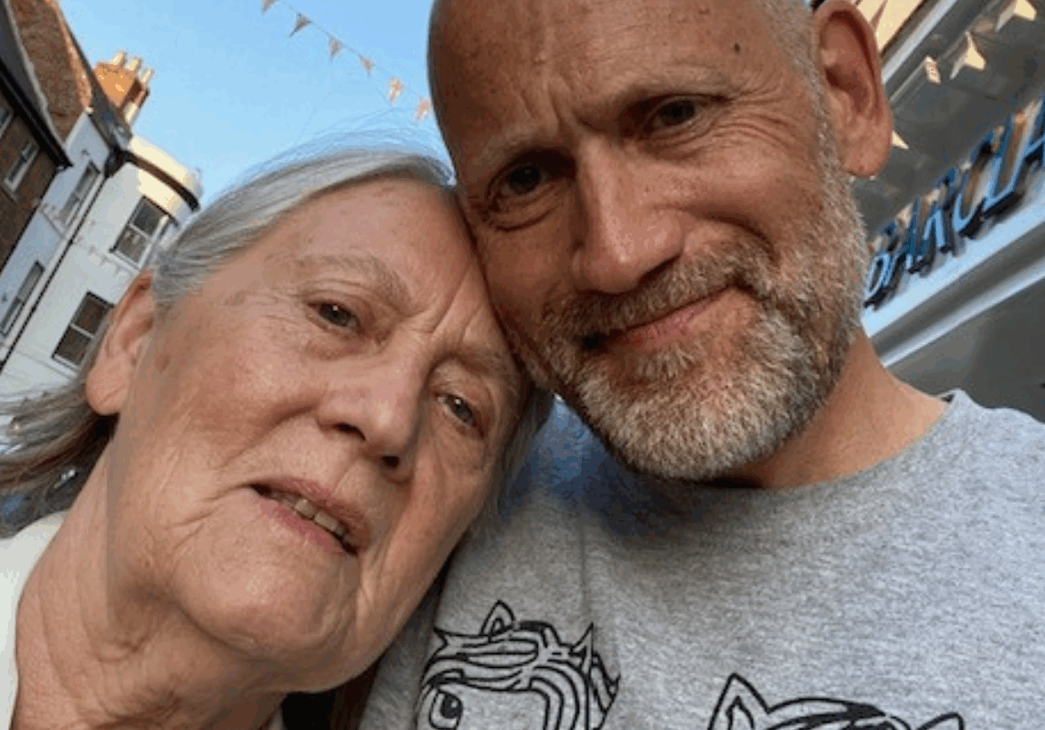 Colin and his mum
